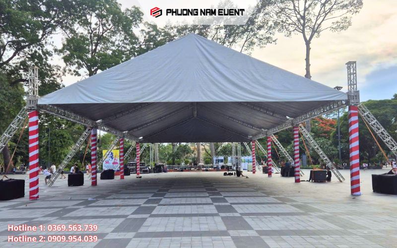 Hình ảnh nhà bạt tại Phương Nam Event