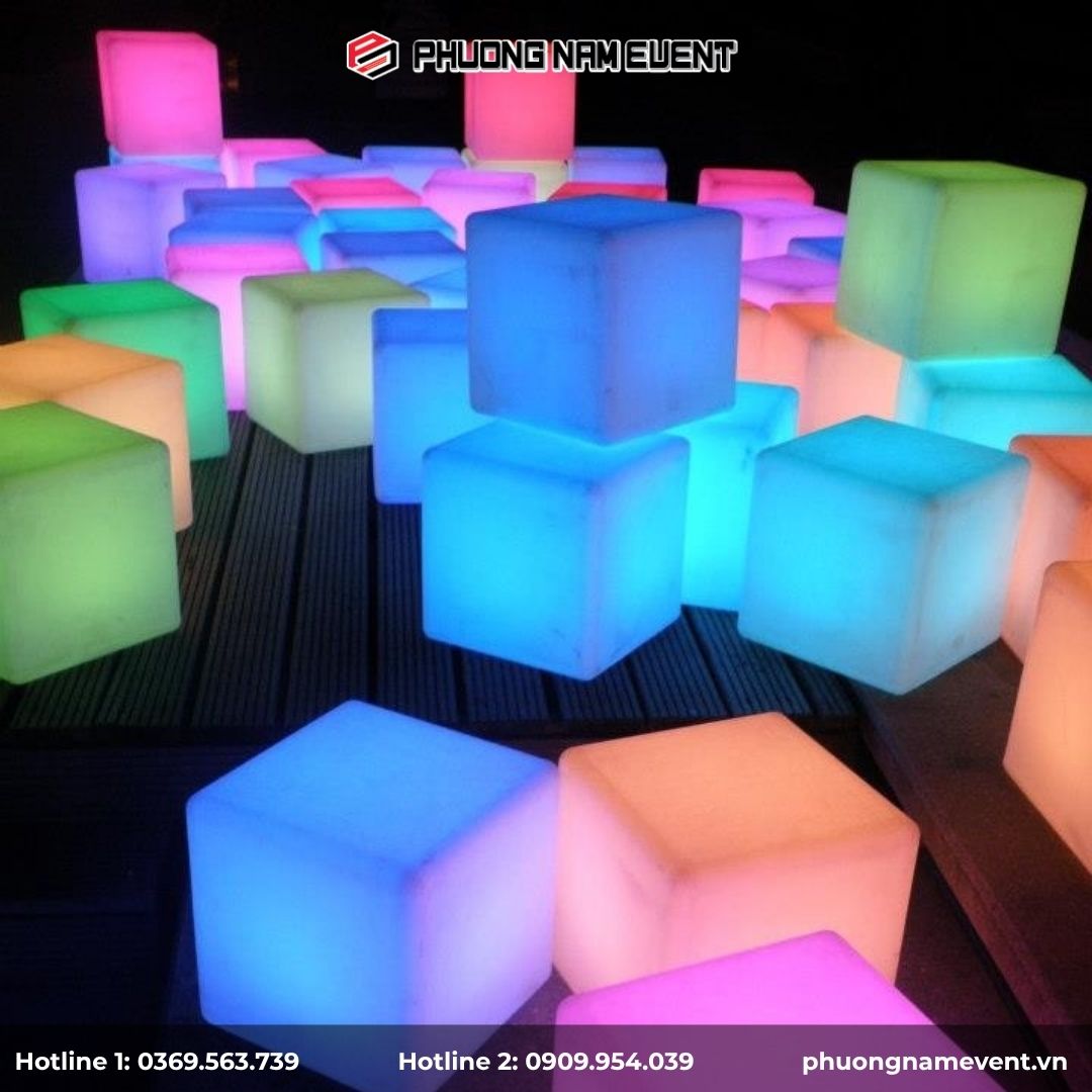 Cube LED decor sự kiện