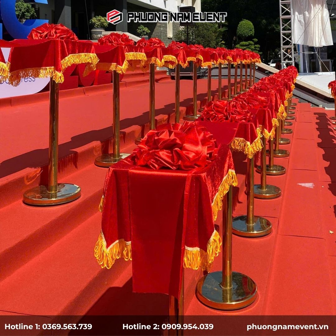 Hình ảnh bộ cắt băng khai trương - khánh thành