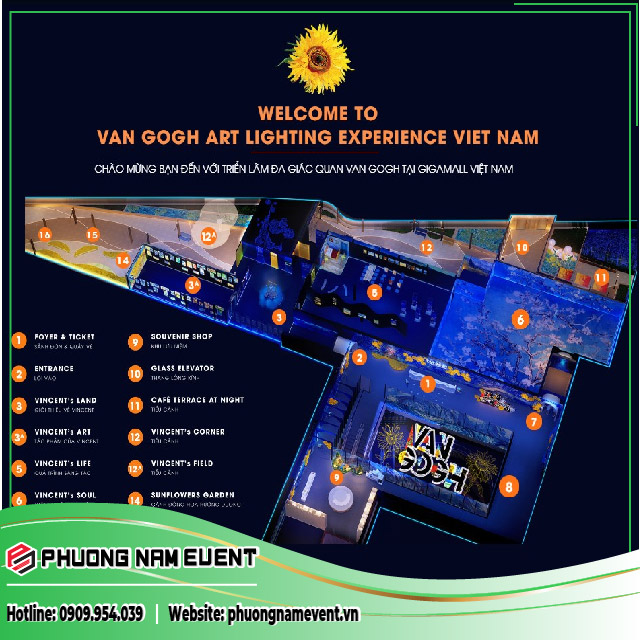 16 Attractions at the Van Gogh Exhibition 16 Attractions at the Van Gogh Exhibition