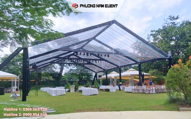 Hình ảnh nhà bạt mái trong