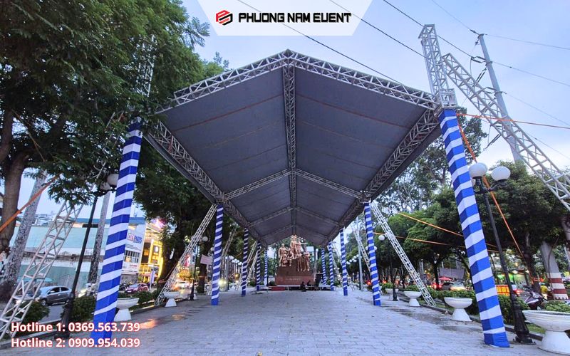 Hình ảnh nhà bạt tại Phương Nam Event