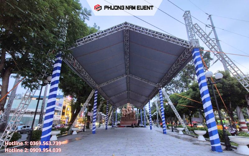 Hình ảnh nhà bạt không gian