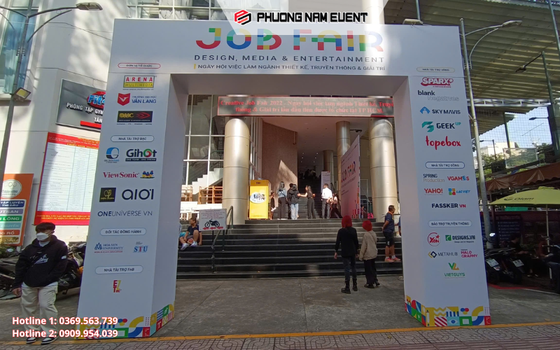 Phương Nam Event thiết kế thi công gian hàng trọn gói