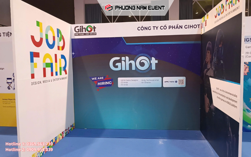 Booth gian hàng tiêu chuẩn