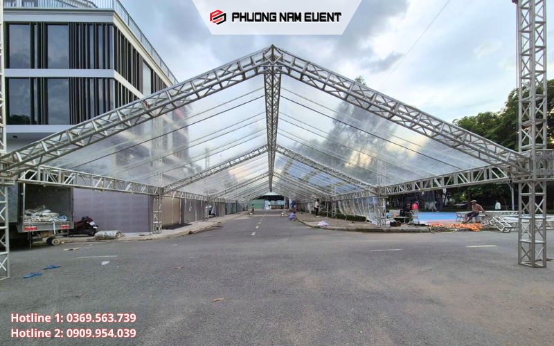 Hình ảnh nhà bạt tại Phương Nam Event