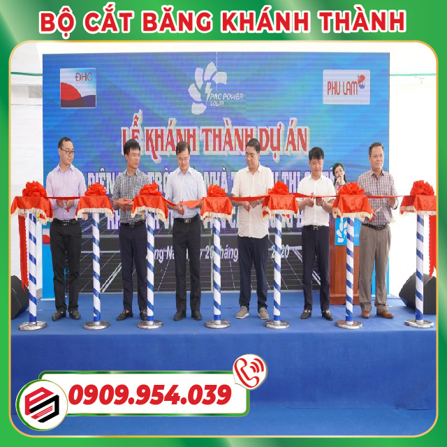Cắt Băng Khánh Thành Dự Án