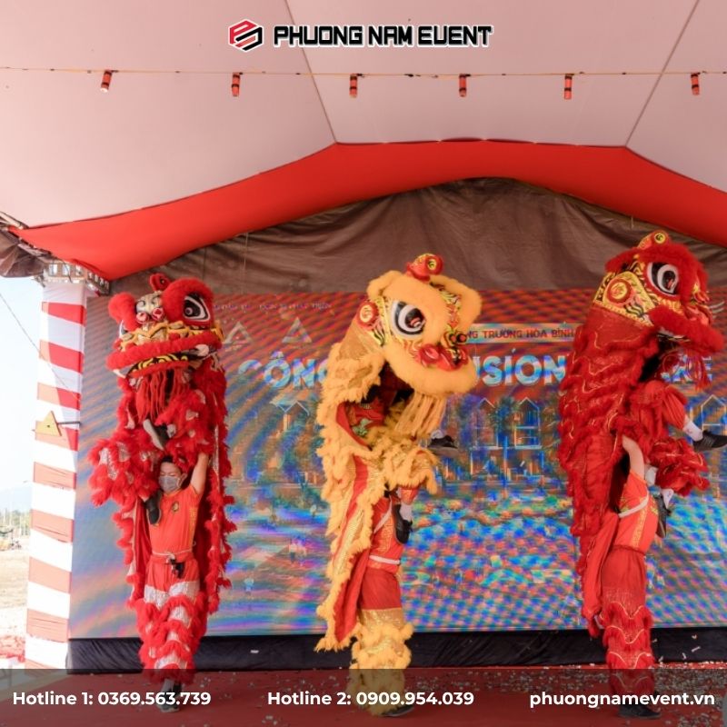 Lân sư rồng tại Phương Nam Event