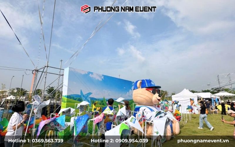 Backdrop tại sự kiện Ila
