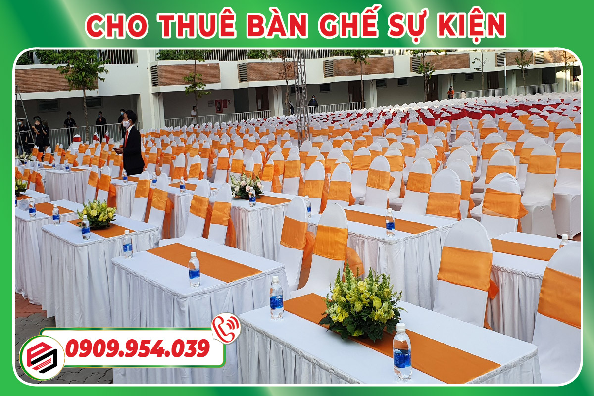 Bàn ghế sự kiện