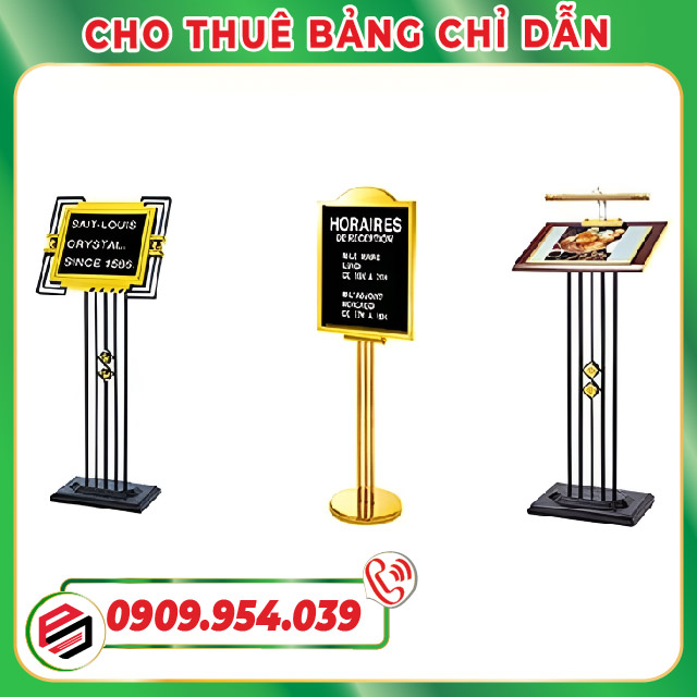 Một số kiểu dáng bảng chỉ dẫn, bảng menu Một số kiểu dáng bảng chỉ dẫn, bảng menu