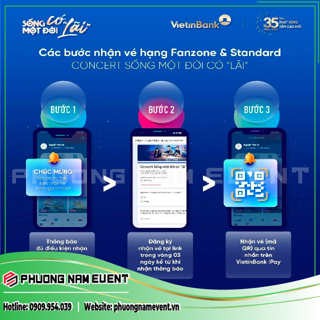 Các Bước Nhận Vé Fanzone Và Standard Các Bước Nhận Vé Fanzone Và Standard