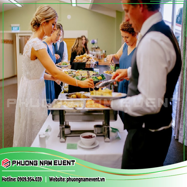 婚宴自助餐营造舒适空间