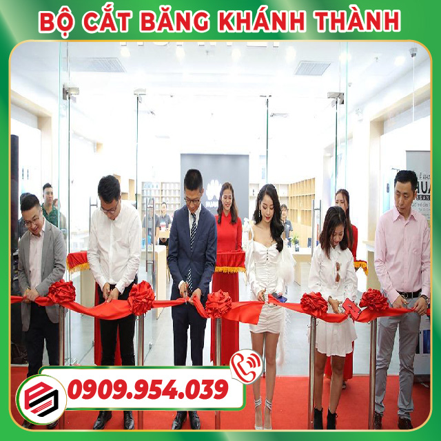Cắt Băng Khai Trương Cửa Hàng