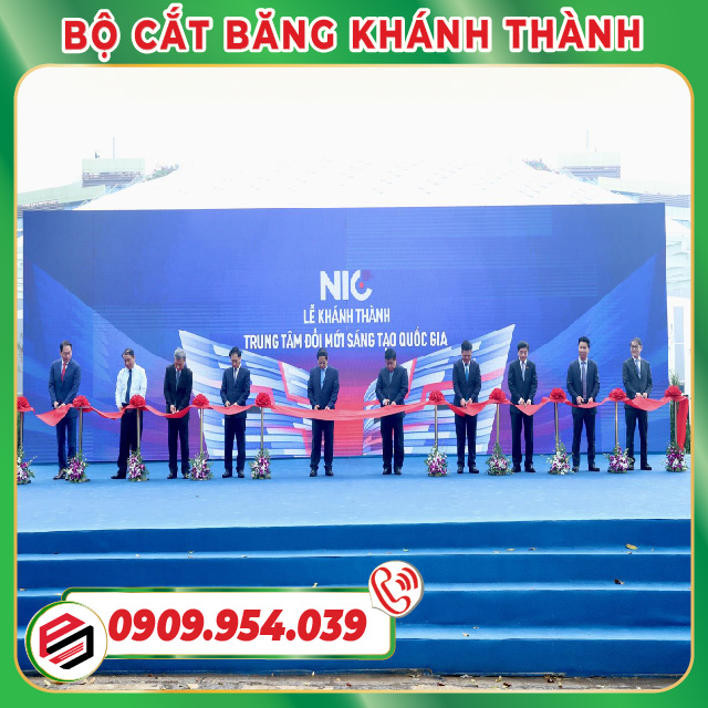 Cắt Băng Khánh Thành Trung Tâm Đổi Mới Sáng Tạo Quốc Gia