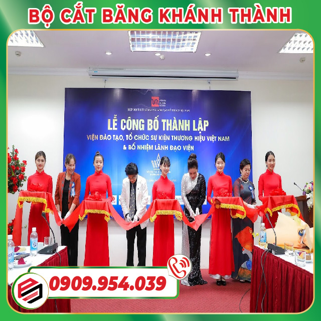 Nghi Lễ Cắt Băng Khánh Thành Trang Trọng