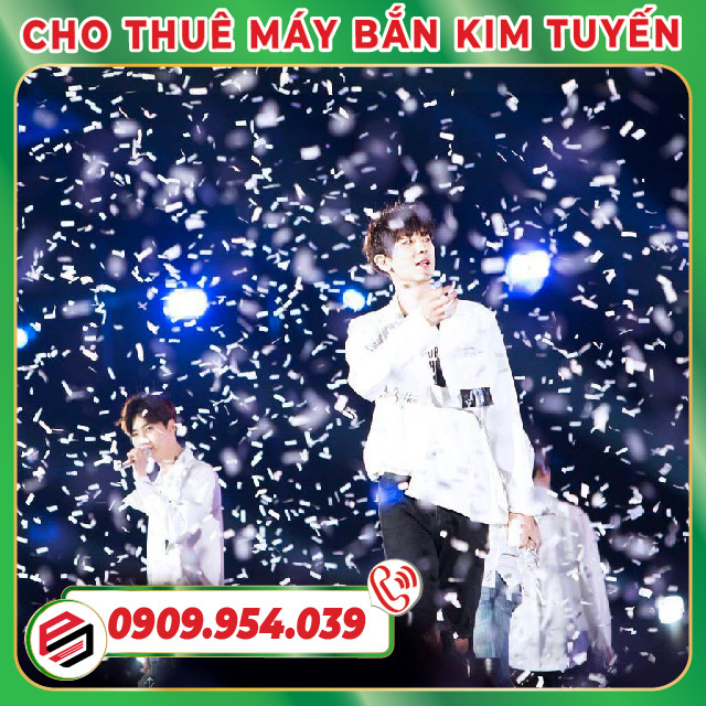 Hiệu Ứng Kim Tuyến Trong Sự Kiện Âm Nhạc Hiệu Ứng Kim Tuyến Trong Sự Kiện Âm Nhạc