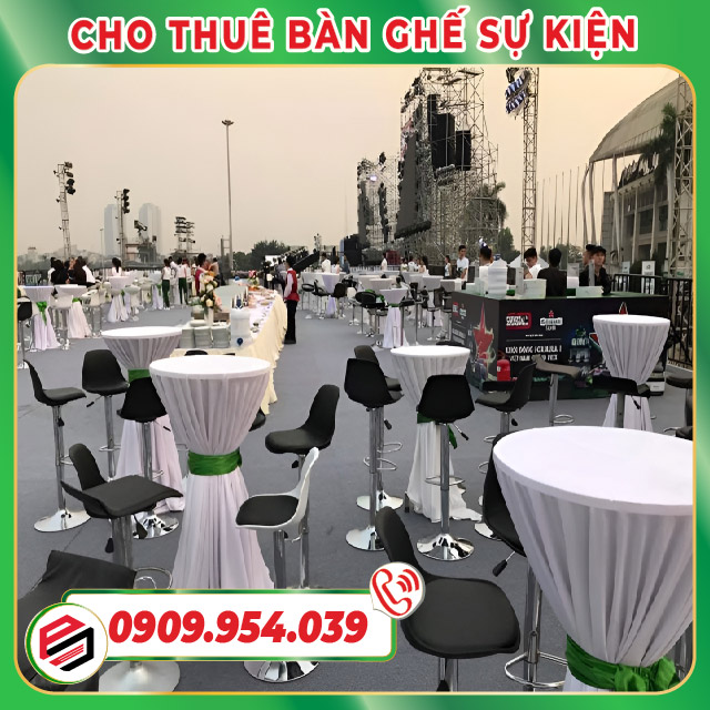 Cho thuê bàn ghế tiệc