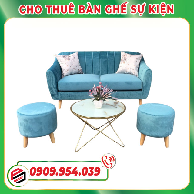 Cho thuê bàn ghế sofa sự kiện