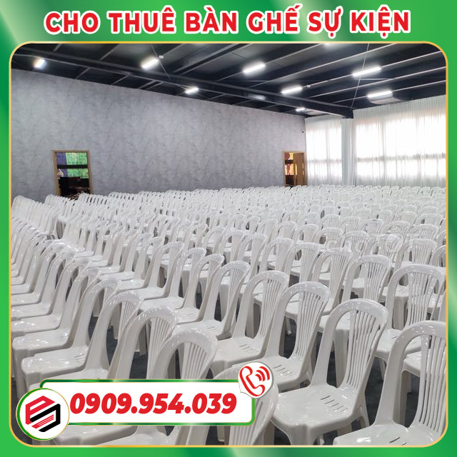 Cho thuê bàn ghế nhựa học sinh