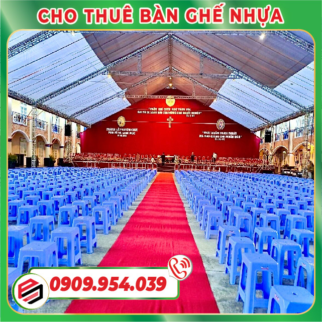 Cho thuê ghế nhựa sự kiện