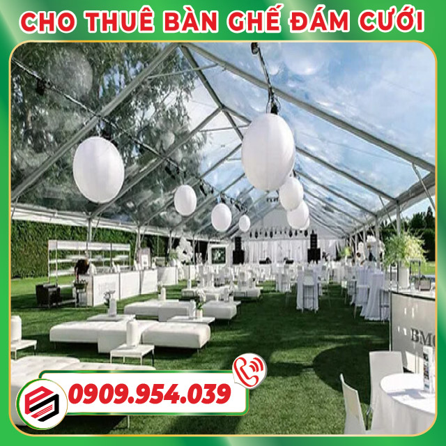 Cho thuê bàn ghế Sofa sự kiện cưới