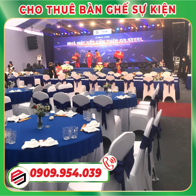 Cho thuê bàn ghế Cho thuê bàn ghế