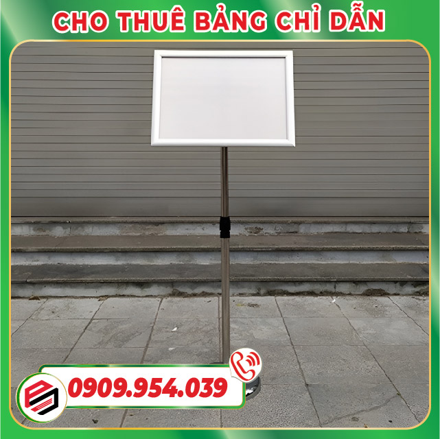 Bảng chỉ dẫn inox Bảng chỉ dẫn inox