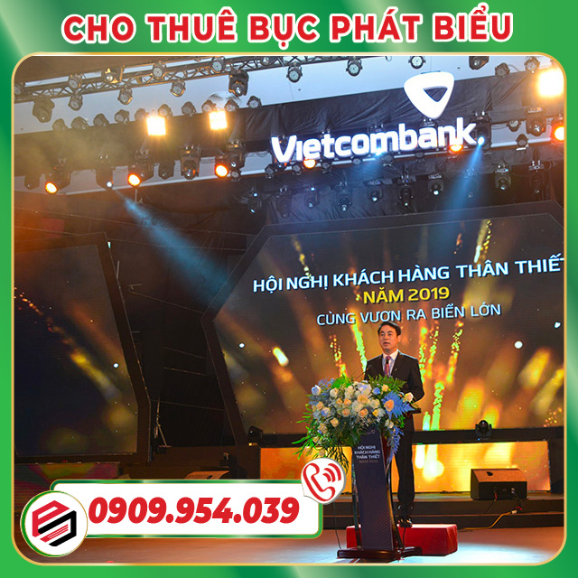 Choose a podium suitable for the event space