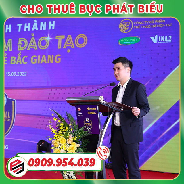 Choose a podium that suits your needs