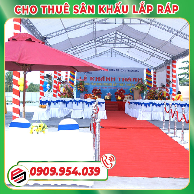Sân khấu trải thảm đỏ mới 100% do Phương Nam Event thi công cho sự kiện Lễ Kỷ Niệm Sân khấu trải thảm đỏ mới 100% do Phương Nam Event thi công cho sự kiện Lễ Kỷ Niệm