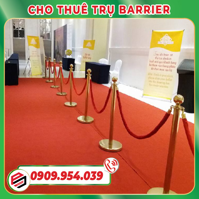 Trụ Barrier tổ chức sự kiện Trụ Barrier tổ chức sự kiện