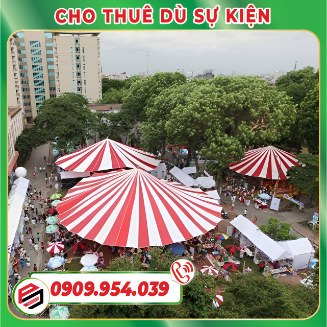 Dù che nắng sự kiện Dù che nắng sự kiện
