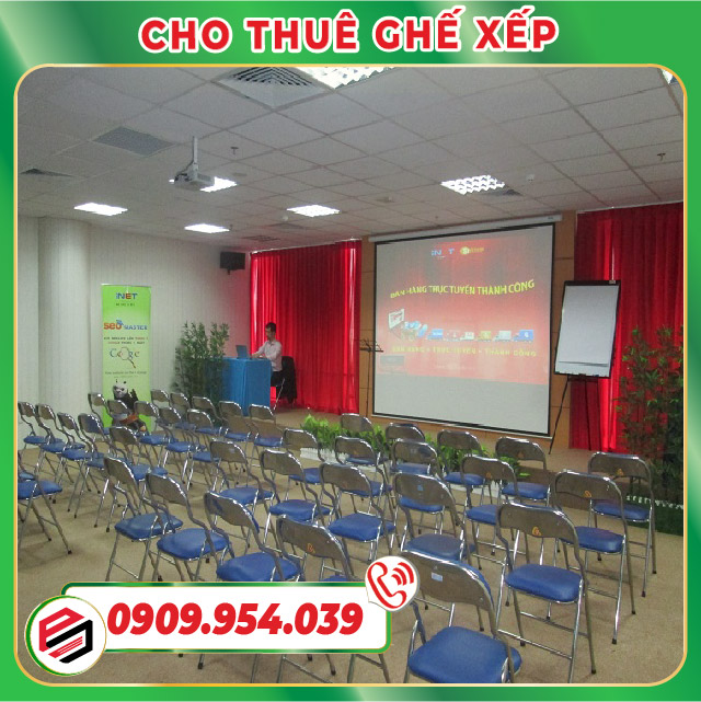 Cho thuê ghế xếp sự kiện Cho thuê ghế xếp sự kiện