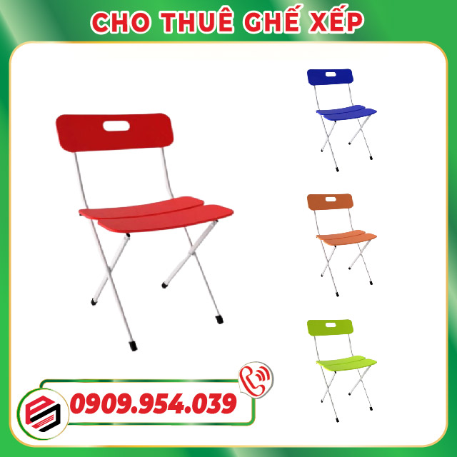 Cho thuê ghế xếp di động Cho thuê ghế xếp di động