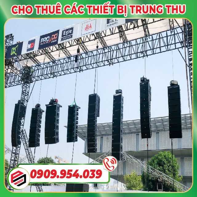 Cho thuê hệ thống âm thanh Trung thu