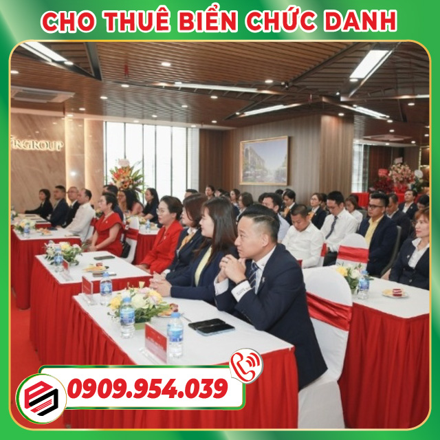 Cho Thuê Biển Chức Danh Để Bàn Cho Thuê Biển Chức Danh Để Bàn