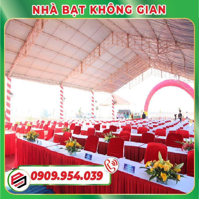 Nhà bạt không gian khẩu độ lớn Nhà bạt không gian khẩu độ lớn