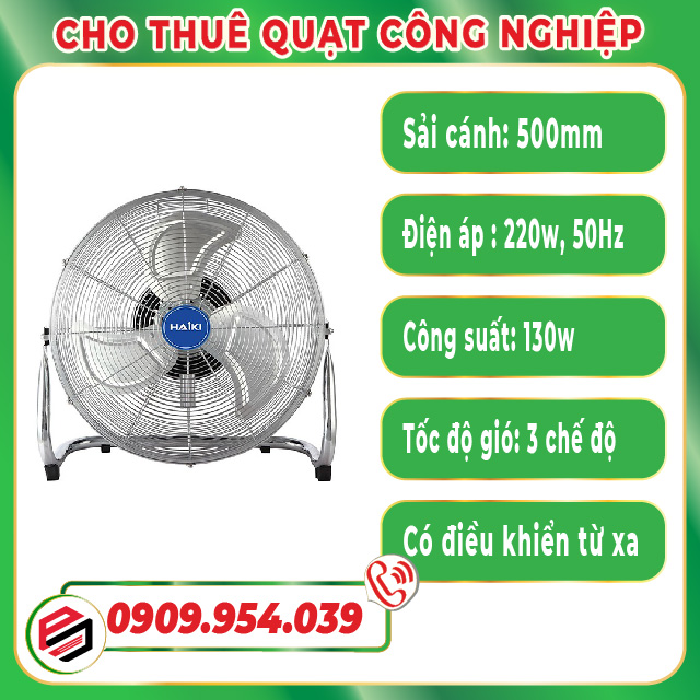 Cho thuê quạt công nghiệp để sàn Cho thuê quạt công nghiệp để sàn