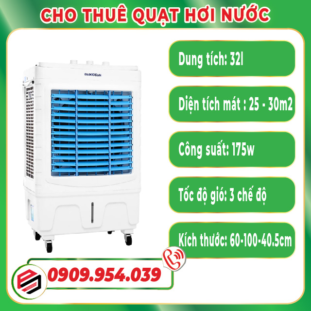 Cho thuê quạt hơi nước Cho thuê quạt hơi nước