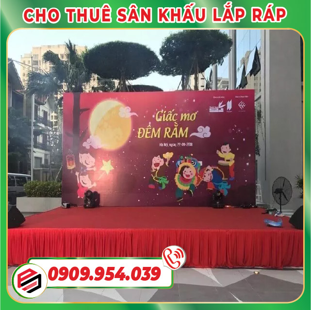 Cho thuê và thi công sân khấu, backdrop sự kiện trung thu Cho thuê và thi công sân khấu, backdrop sự kiện trung thu