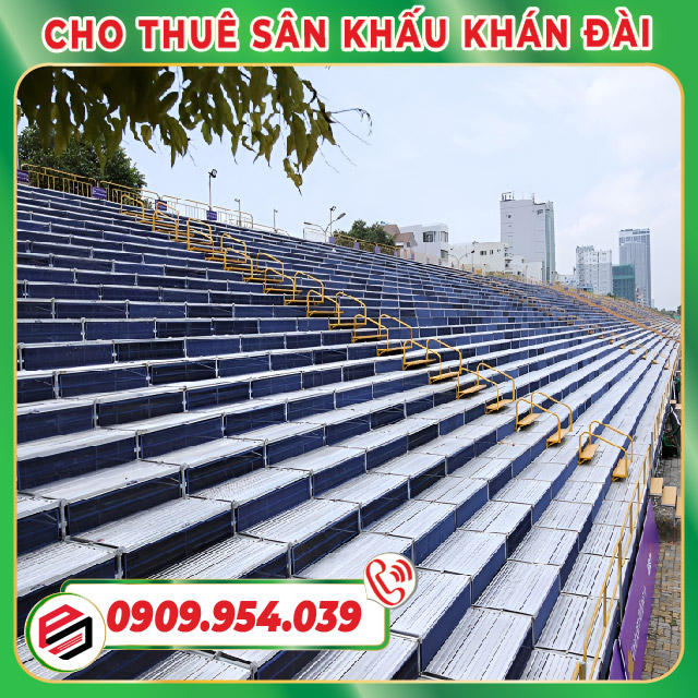 Cho thuê sân khấu khán đài hợp kim nhôm Cho thuê sân khấu khán đài hợp kim nhôm