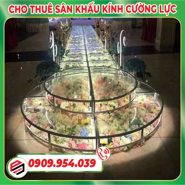 Sân khấu mica trong suốt Sân khấu mica trong suốt