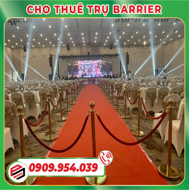 Trụ Barrier tổ chức sự kiện Trụ Barrier tổ chức sự kiện