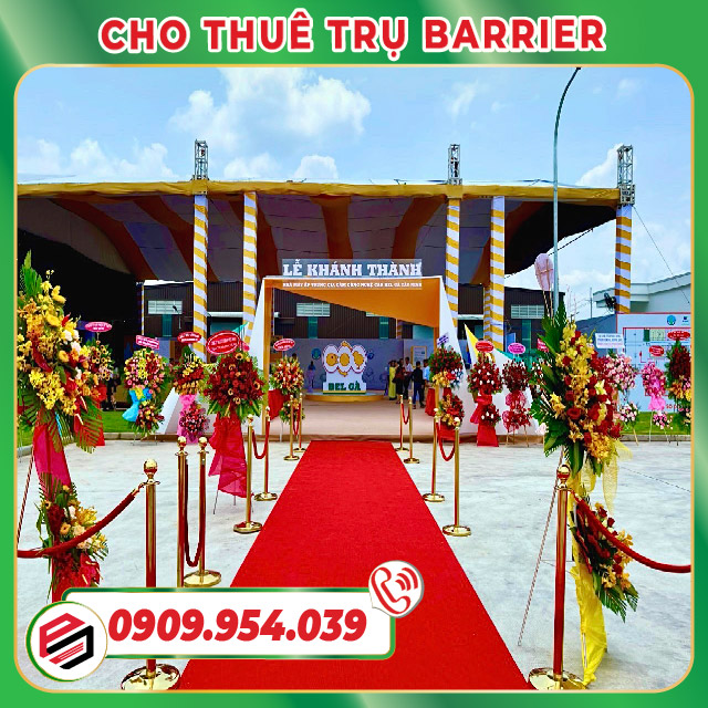 Trụ Barrier tổ chức sự kiện Trụ Barrier tổ chức sự kiện