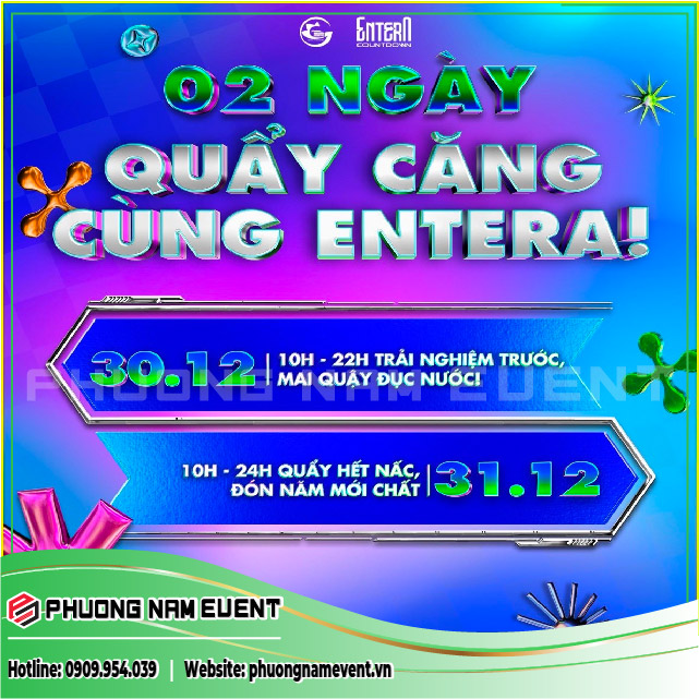 “Quẩy” Countdown Party 2024 Tại TPHCM Hà Nội Đà Nẵng