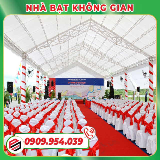 Nhà bạt khung nhôm Nhà bạt khung nhôm