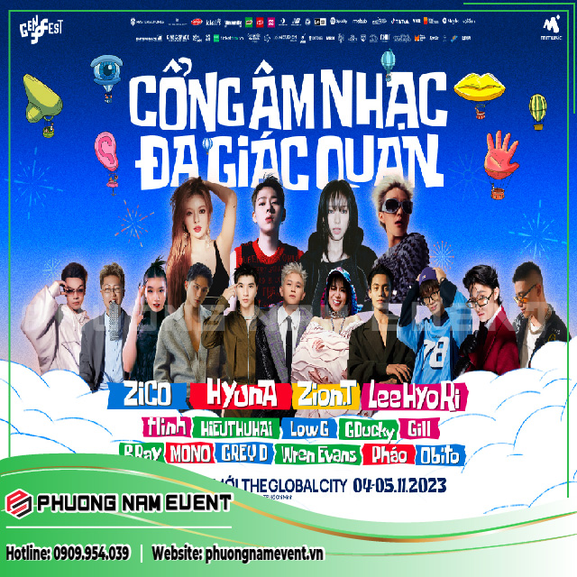 GENfest - CỔNG ÂM NHẠC ĐA GIÁC QUAN