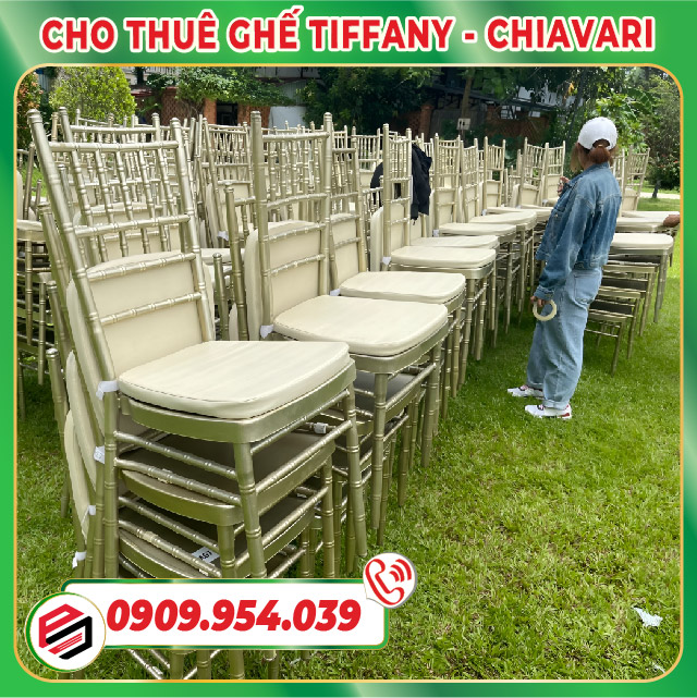Check Tiffany chairs before handing them over to customers Check Tiffany chairs before handing them over to customers