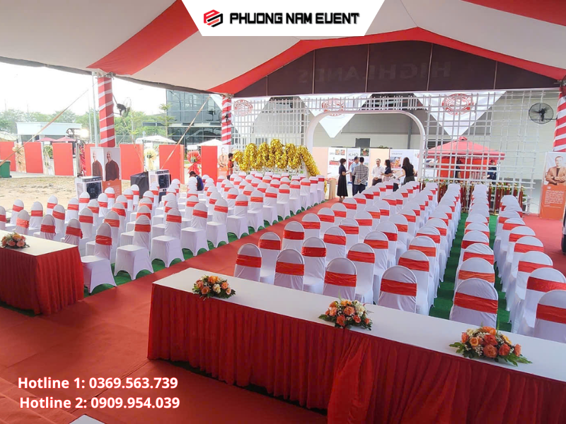 Ứng dụng ghế Banquet trong lễ khai trương, khánh thành